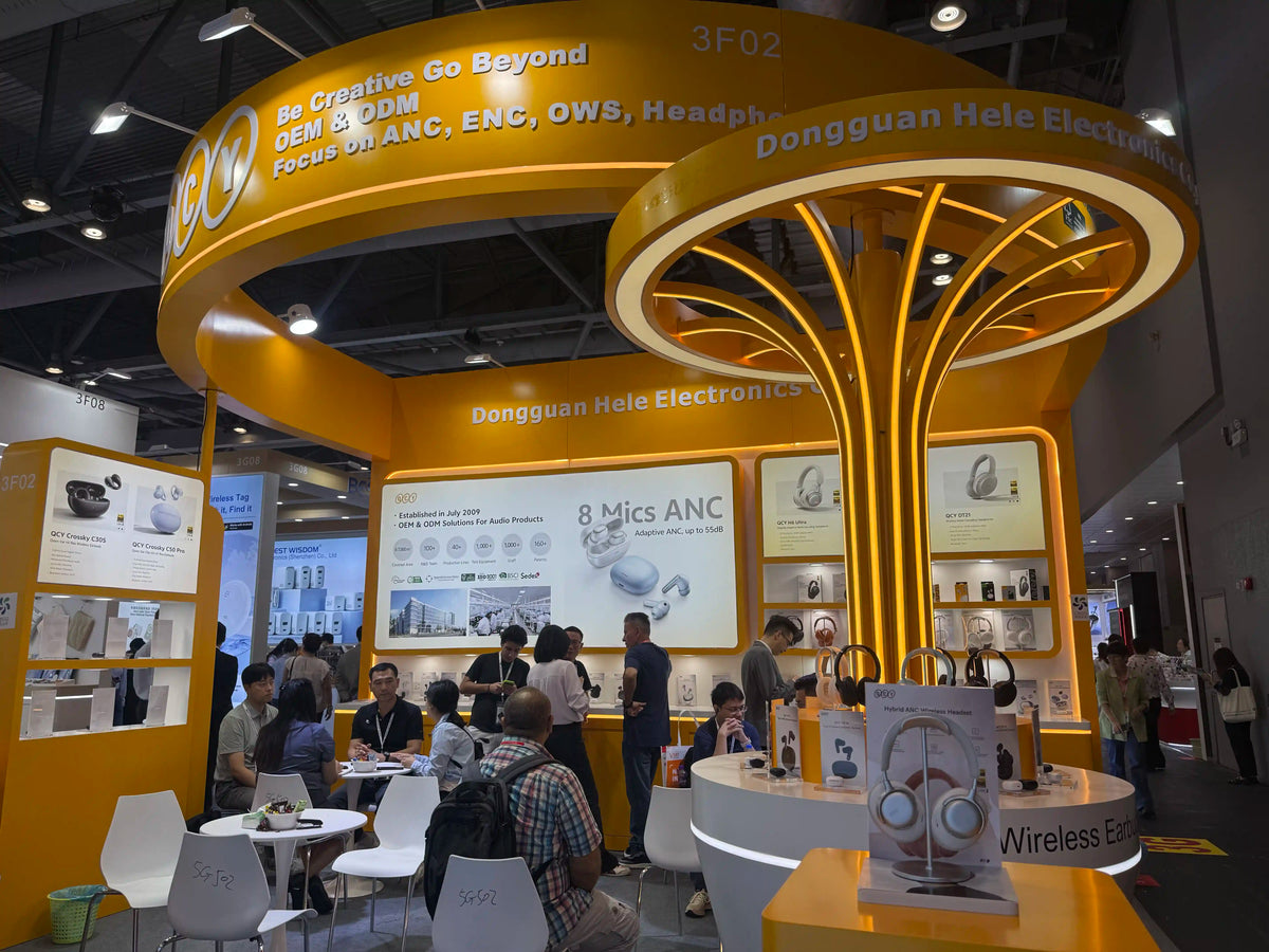 QCY apresenta sua mais recente linha de produtos de áudio na Global Sources Hong Kong Shows 2026