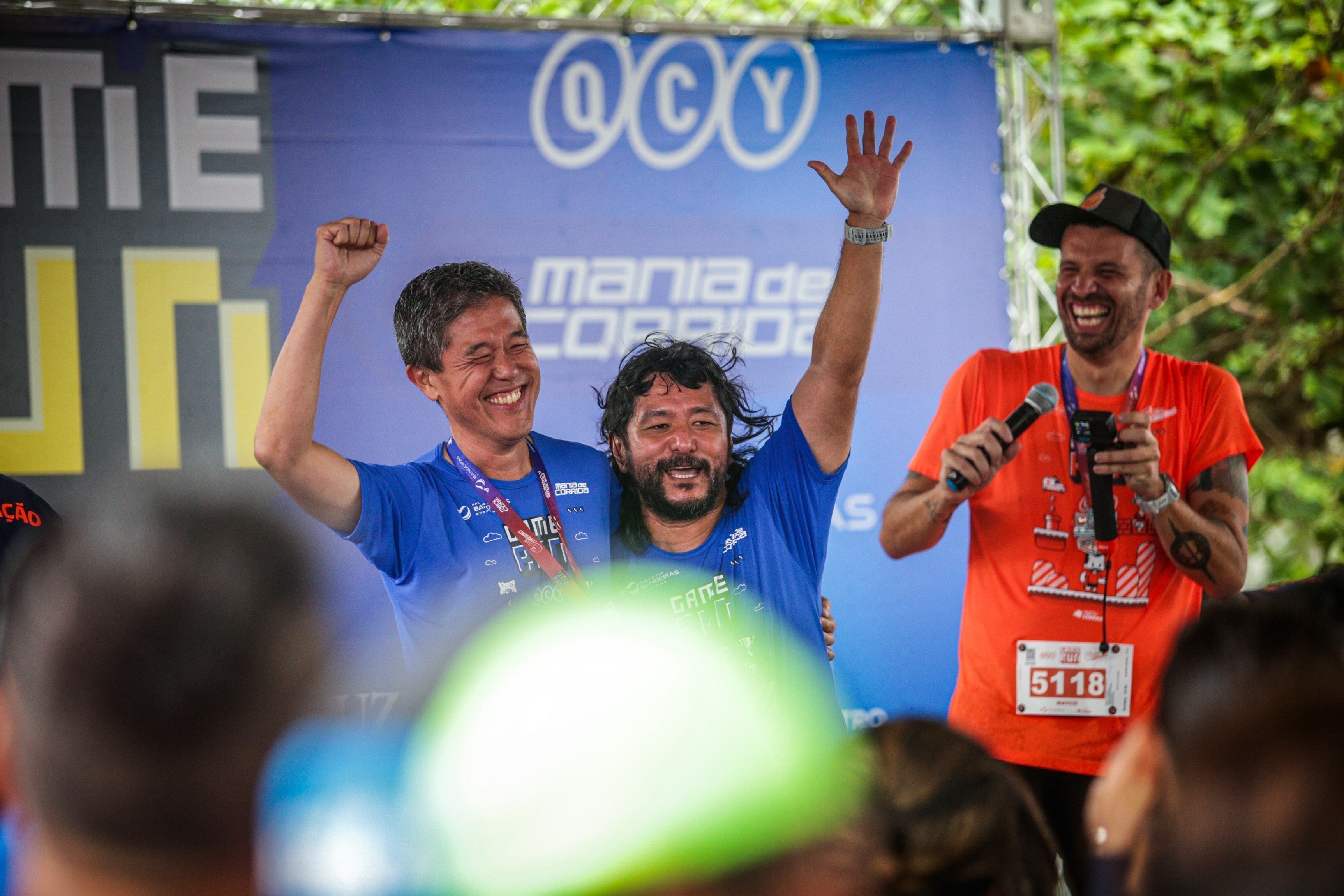 QCY celebra a alegria da corrida em São Paulo com energia e estilo!