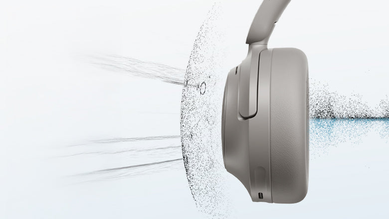 Fones de ouvido com tecnologia de ventilação avançada para conforto e refrigeração durante o uso.