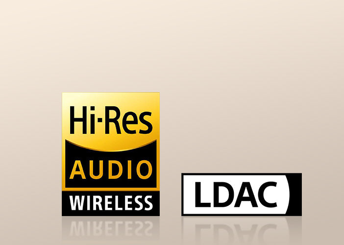Hi-Res Audio Wireless e LDAC: tecnologia de áudio de alta resolução sem fio.