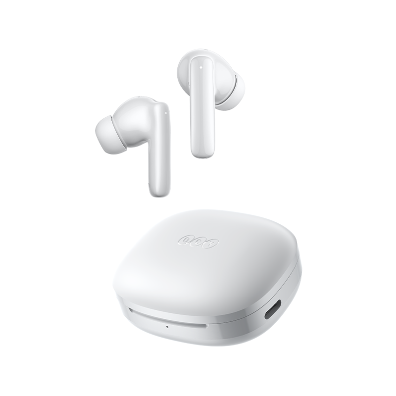 Fone de Ouvido Intra-Auricular QCY T13 Pro com Carregador Portátil, Design Compacto e Estilo Moderno.